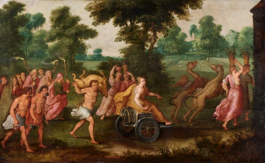 Allegoria del mese di agosto